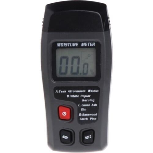 Wood Moisture Meter Analyzer Humidity Tester Timber Damp Detector Hygrometer 2 Pin