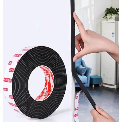 Adhesive EVA foam tape Window door sealing strip Furniture Leg anti slip pad baby safety Desk edge bumper guard corner protector