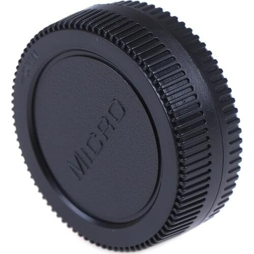 Body+Rear Lens Cap Cover Protective Case For Olympus M4/3 Camera Accessory Black