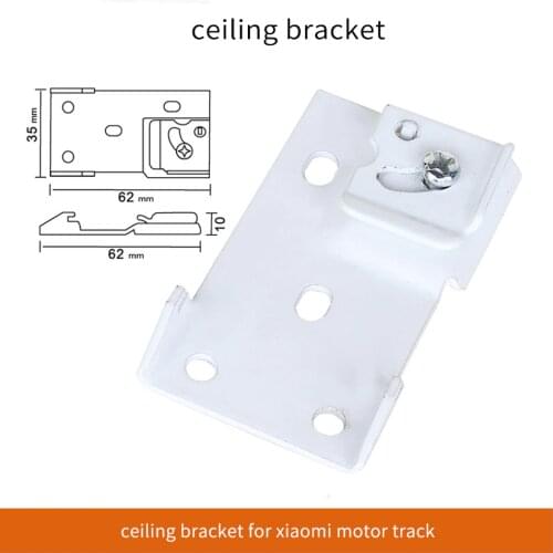 Ceiling bracket of track fit xiaomi aqara motor For Dooya Somfy rail only