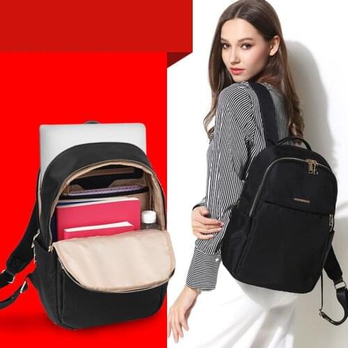 College Style Backpack Women High Capacity Travel Belongings Storage Knapsack Waterproof Computer Phone Mobile Power Storage Bag