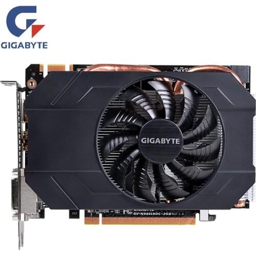 Gigabyte GTX 960 2GB Video Card NVIDIA GPU GTX960 2GB Graphics Cards Desktop PC Screen Computer Game Map GTX 750 650 Ti VGA DVI