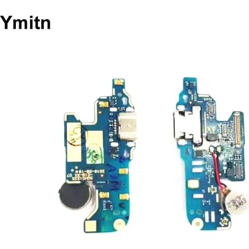 Ymitn USB Board For HTC U Play USB Micro Dock Charge Charger Charging Port Connector Board With Vibration Flex Cable