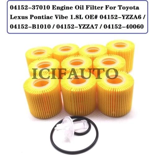 04152-37010 Engine Oil Filter For Toyota Lexus Pontiac Vibe 1.8L OE# 04152-YZZA6 / 04152-B1010 / 04152-YZZA7 / 04152-40060