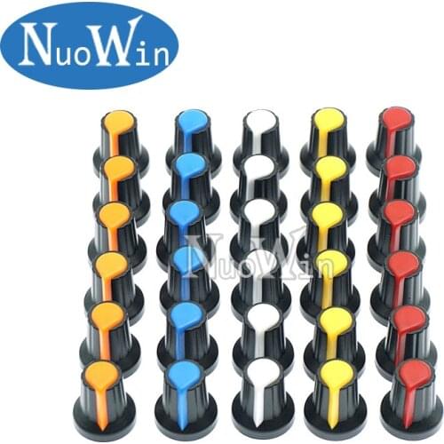 1000pcs WH148 potentiometer knob cap Yellow Orange Blue White Red Green 15X17mm AG2 knob