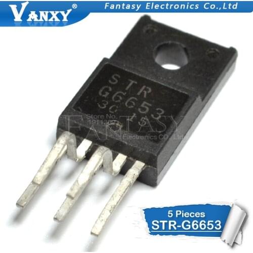5PCS STR-G6653 TO220F-5 G6653 TO220F STRG6653