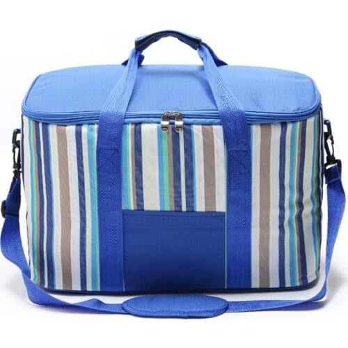 34L Large Oxford Thermal Insulation package Picnic Portable container bags The plant package Food insulated bag Cooler bags