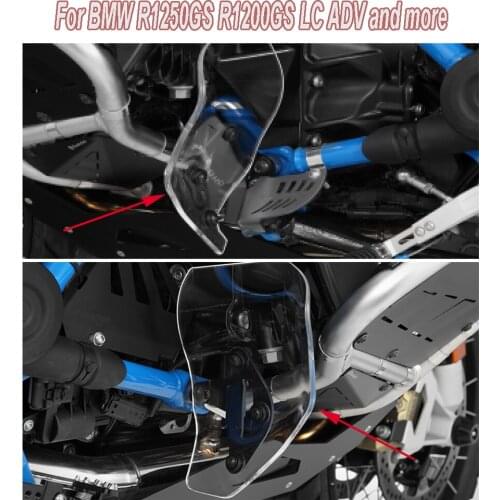 For BMW R1250GS R1200GS LC ADV R1200R Splash Foot protector Guard Rear Foot Brake Lever Pedal Shifter Cover Motorcycle 2013-2020
