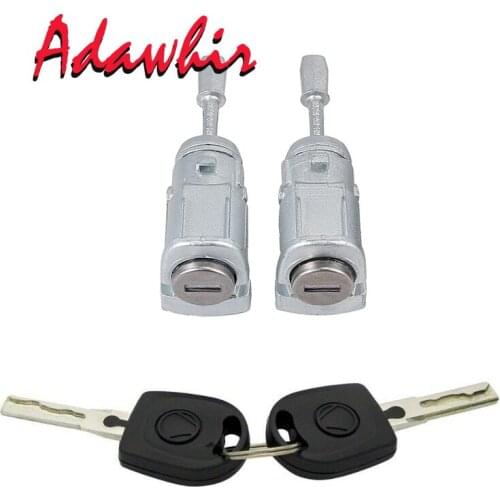 604837167/168 LOCKING CYLINDER for VW GOLF 4 IV BORA FABIA DOOR LOCK KEY LEFT + RIGHTOE 1997-2003
