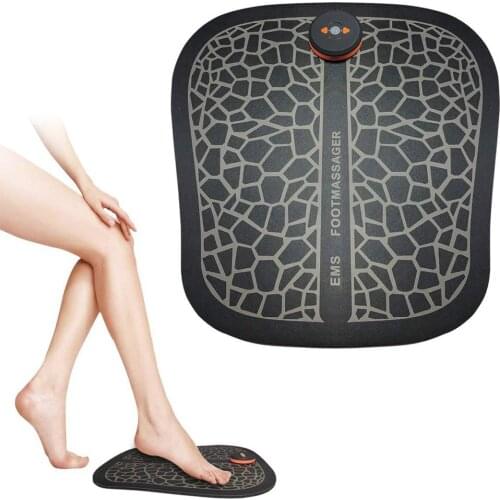 Electric EMS Foot Massager Pad Feet Muscle Stimulator Foot Massage Mat Improve Blood Circulation Relieve Ache Pain Health Care