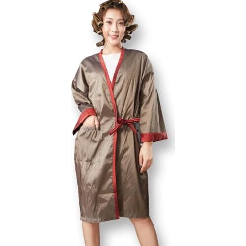 Customized logo for work clothes and aprons for guest robe and hair salon