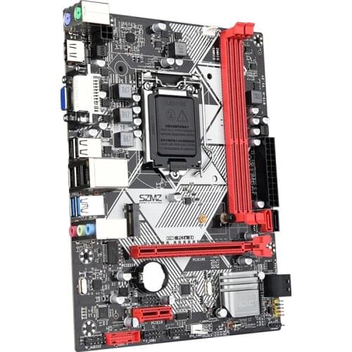JINGSHA B75-G Motherboard Computer Desktop Small Board for LGA 1155CPU Processor DDR3 Memory w/VGA HDMI-compatible DVI Interface