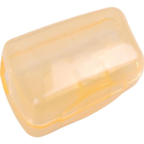 10 Pcs Portable Brushes Cap Cases Covers Toothbrush Holder Home World Tourism Camping (Ran Color)