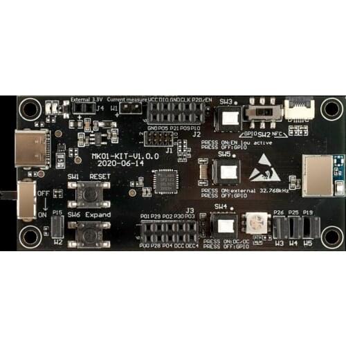 MK01 32 bit Arm High performance 2.4Ghz Antenna Bluetooth Moduel 64 MHz Development Board
