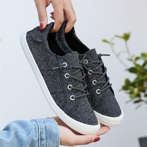 Next change Womens Sneaker grey Slip-on sneaker with flexible sole Soft