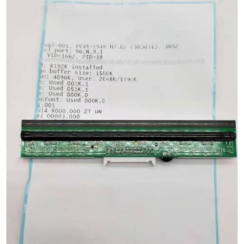 Printhead for Intermec PF8T Desktop Thermal Label Printer 300dpi