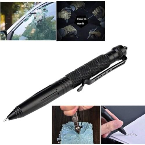 Defence Personal Tactical Pen Self Defense Pen Tool Multipurpose Aviation Aluminum Anti-skid Portable Outdoor Camping tool