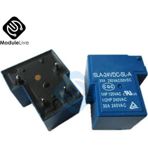 SLA-24VDC-SL-A SLA-24VDC 24V 30A 4Pin 4Pins T90 Power Relay Module