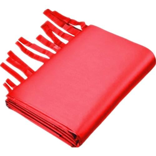 Tent Cloth Cover Folding Awning Rectangle UV Block Water Resisting Zipper End White Blue Red 1 Side Wall Instant Sun Shade Sail
