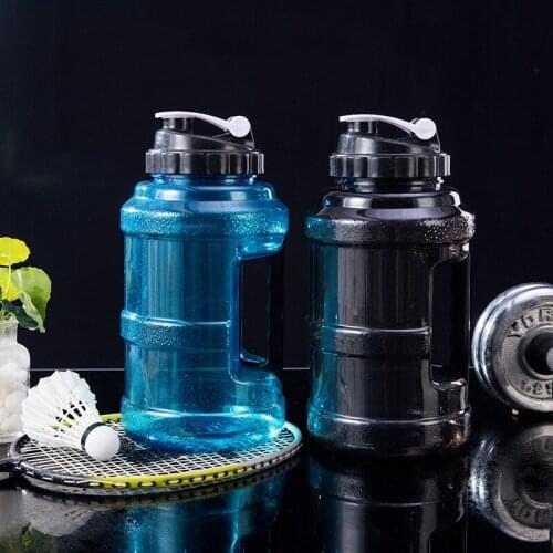 Outdoor Large Capacity Bucket Water Bottles Portable Drinkware 2021 Fitness Kettle Plastic Travel Camping Hiking Bottle 2.5L