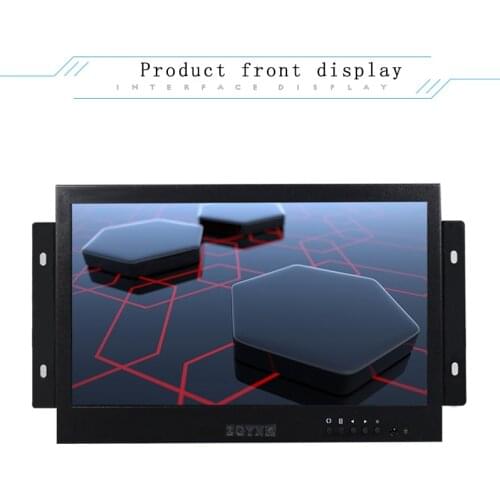 10 inch LED open embedded security LCD monitor HDMI computer monitor BNC interface HD monitor