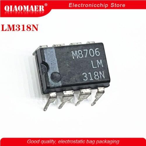 10PCS/lot LM318N LM318 318N DIP8 Integrated circuit