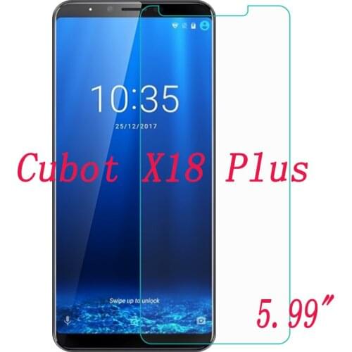 2PCS NEW Screen Protector phone For Cubot X18 Plus X18Plus 5.99" phone Tempered Glass SmartPhone Front Film Protective Screen