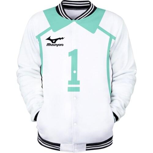 Anime Cosplay Haikyuu Mens Jacket Spring Autumn Hoodies Hip Hop Streetwear Tracksuit Brand Clothing Men And Women Hoodie