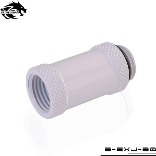 BYKSKI B-EXJ-30,G1/4" 1 Male + 1 Famale Thread Straight Docking Seat Tube (Extend 30mm) M to F Lengthen 30mm Accessories Fitting