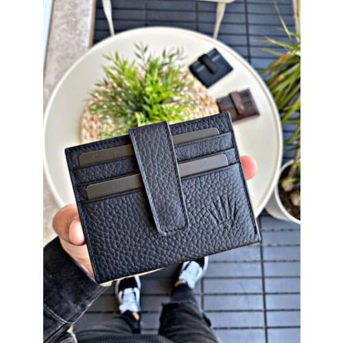 WALKER FLOTER BLACK GENUINE LEATHER WALLET