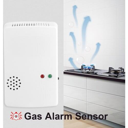 85db Natural Gas Leak Alarm Warning Sensor Detector Home Security Tool with Indicator Light Low power consumption sensor