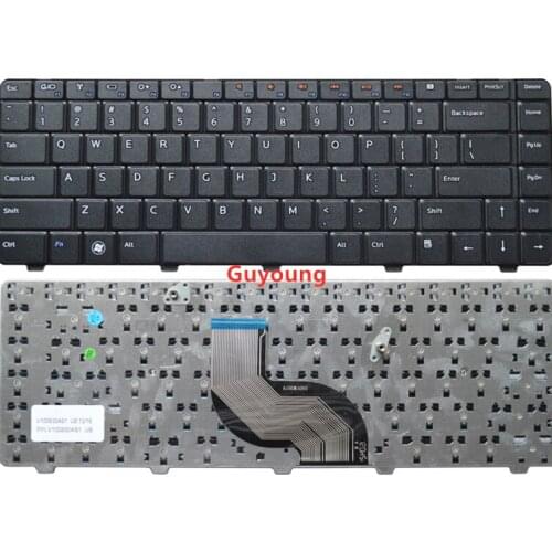 Laptop Keyboard for Dell N4010 N4020 M4010R N4030 N5020 N5030 M5030 US layout black color English keyboard replacement