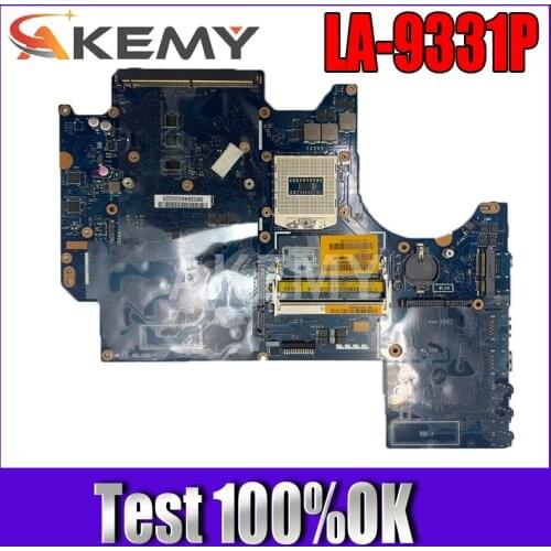 Akemy Laptop Motherboard For Dell Alienware M17X R5 MAIN BOARD VAS00 LA-9331P 05RW0M CN-05RW0M DDR3L with graphics slot