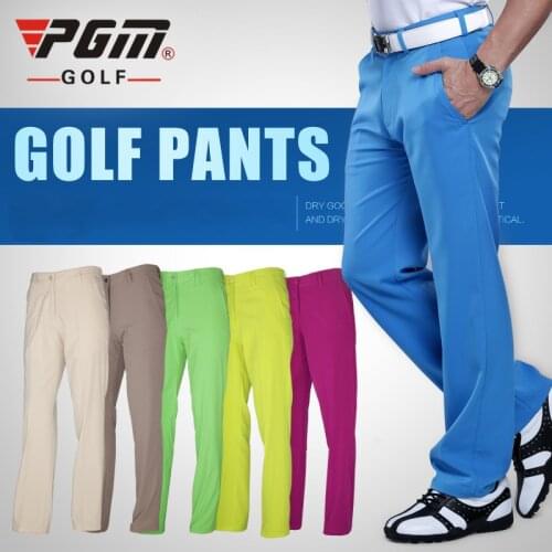PGM authentic golf pants men waterproof trousers soft breathable golf clothing summer sizes xxs-xxxl