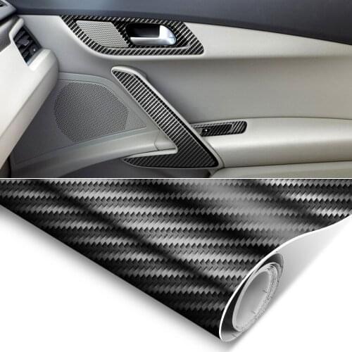 10cmx127cm Carbon Fiber Car Stickers Decal for Geely NL3 Atlas Emgrand EC7 GT X7 Sport 718 EC7-RV 7 NL-3