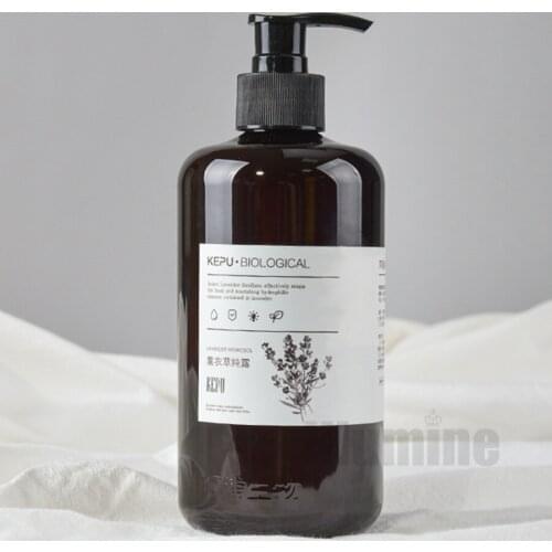 Natural Lavender Lotion Toner Balance Oil Control Desalinate Acne Print 500ml Skin Care Sprayer Beauty Salon