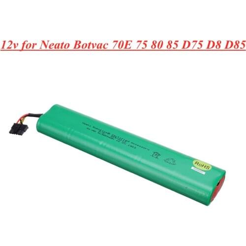 Upgrade 4500mah 5000mah 6000mAh 12V Ni-MH Battery for Neato Botvac 70E 75 80 85 D75 D8 D85 Vacuum Cleaners Rechargeable Battery