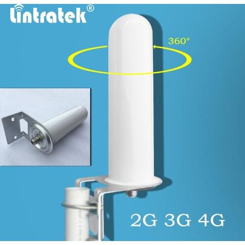 High Gain Omni Antenna Outdoor for 2G 3G 4G GSM Repeater Cellular Amplifier 800MHz 2500MHz WCDMA Internet Mobile Signal Booster