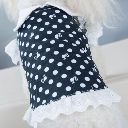 Dog Dress Cat Shirt Dog Summer Clothes Doggie Puppy Yorkshire Maltese Shih Tzu Pomeranian Pet Clothing Blouse Dog Costume