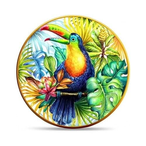 Majida Service Plate 6 Pieces 25 Cm Toucan