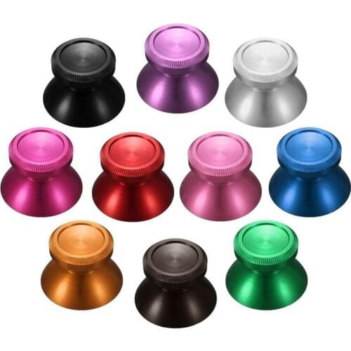 100Pcs/Lot Replacement Metal 3D Rocker Joystick Shell Mushroom Caps For PS4 XBOX ONE Gamepad For PS4 Controller
