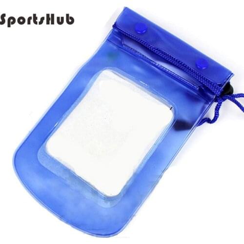 SPORTSHUB PVC Underwater Diving Swimming Waterproof Phone Bag Case For Samsung Galaxy S5 S3 S4 Pouch For iPhone 4 5 6 4S 5S 5C