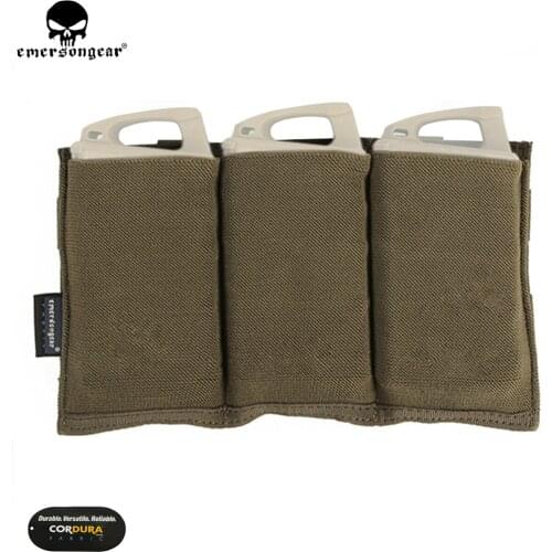 EMERSONGEAR Triple M4 Pouch Tactical Combat Hunting Magazine Pouch Bag for Airsoft Gun Pouches