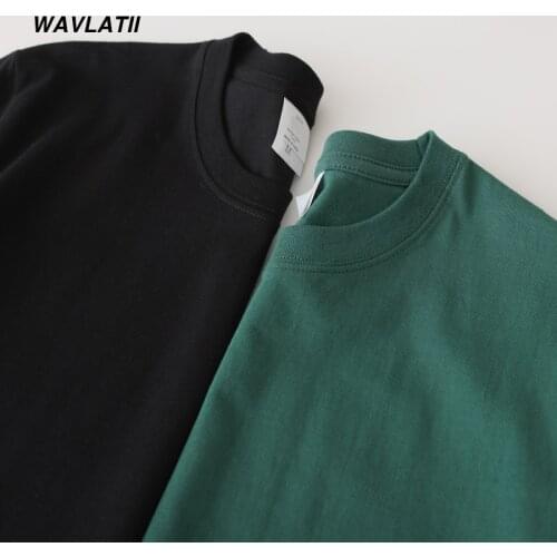 Мужские футболки с коротким рукавом WAVLATII China At AliExpress