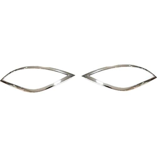 ABS Chrome Rear Fog Lights Cover Foglight Fog Lights Lamp Trim for Hyundai Tucson Ix35 2010 2011 2012 2013 2014 2015