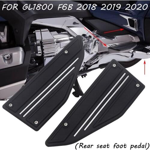 Suitable for Honda Goldwing GL1800 GL 1800 F6B 2018-2020 rear seat passenger pedal double rail insert 1 pair