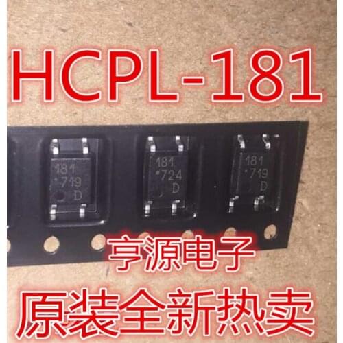 10pieces HCPL181 HCPL-181 181 SOP4