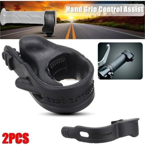 2Pcs Universal Throttle Assist Wrist Rest Cruise Control Hand Bar Grip 135x25mm For Motorcorss Motorcycle Racing Street Off-Road