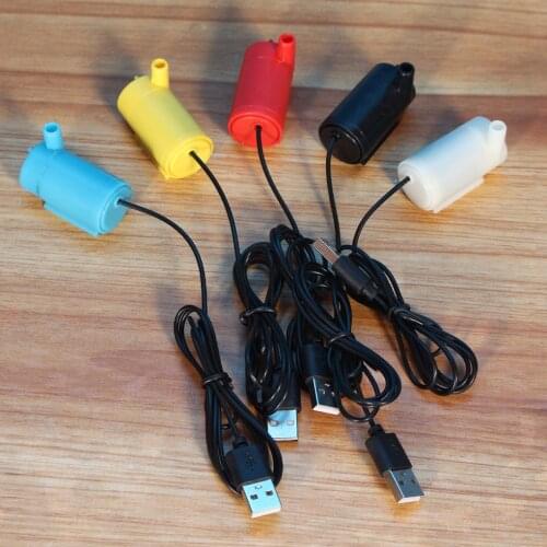 2021 Brand New Micro Submersible and Amphibious DC Motor Pump Water pump Submerged Pump USB Mini Aquarium Suction Pump