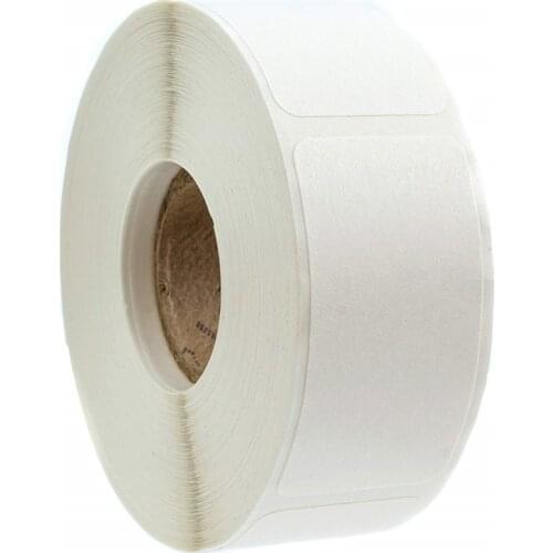 250pcs/roll White Adhesive Thermal Label Sticker Paper Supermarket Price Blank Label Direct Print Sticker Paper